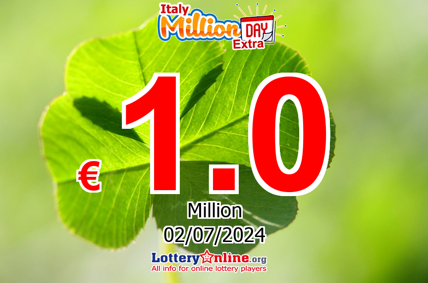 Here are the winning numbers for Monday’s MillionDAY Extra drawing (07/01/24)