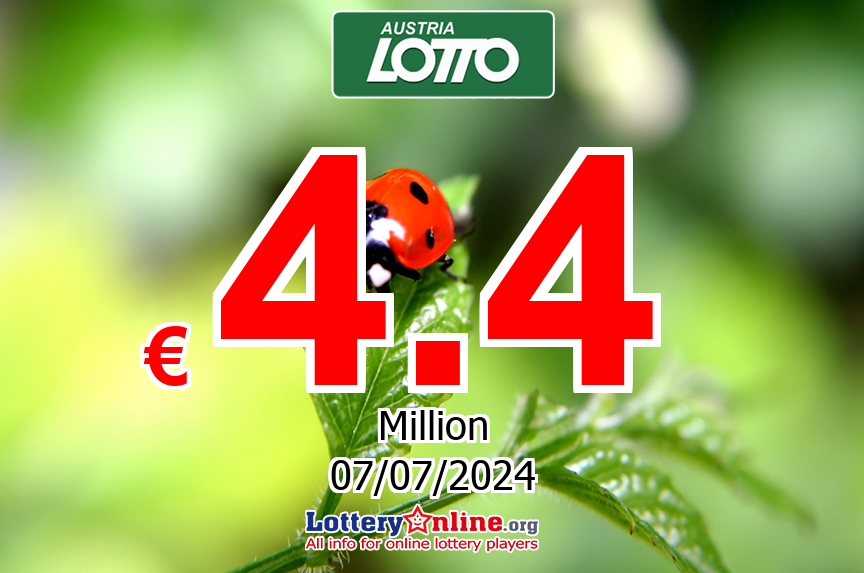 Results of Jul. 3, 2024 – Now, Lotto jackpot is € 4.4 Million Euro