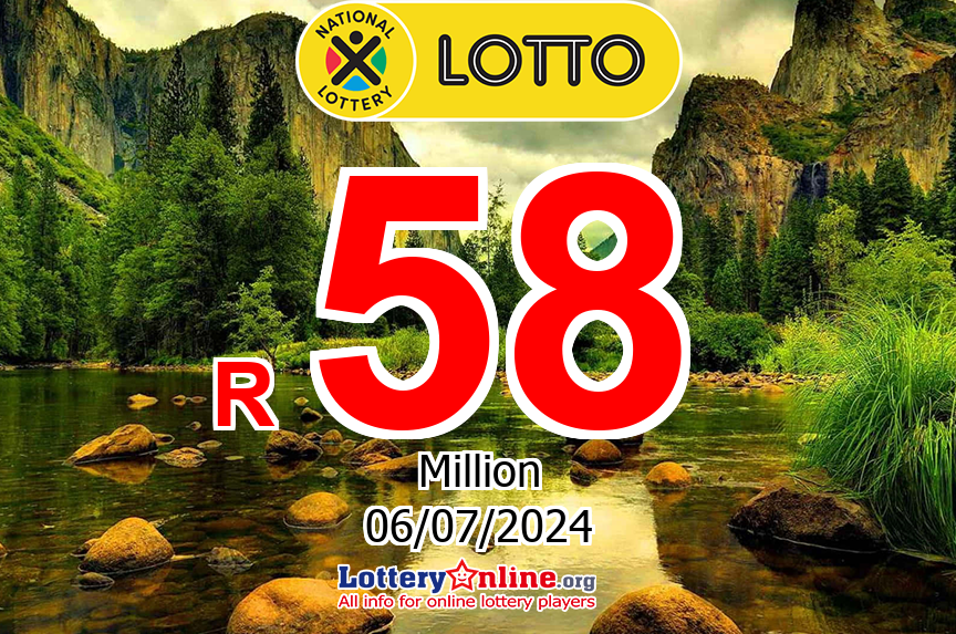 Lotto results for 07/03/24: Jackpot is R 58 Million ZAR now