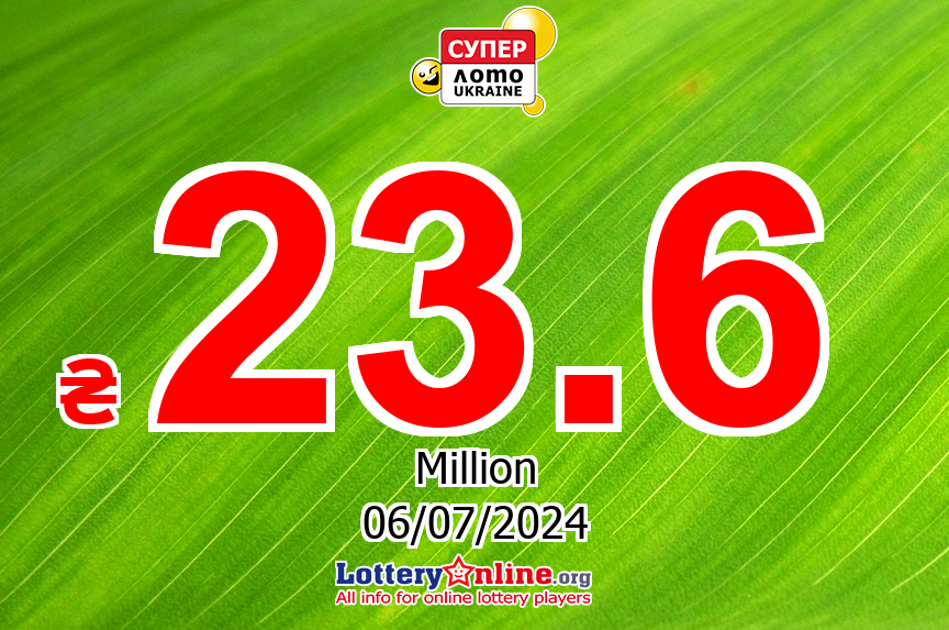 The result of Super Loto lottery on Jul. 3, 2024 – Jackpot is ₴ 23.6 Million UAH