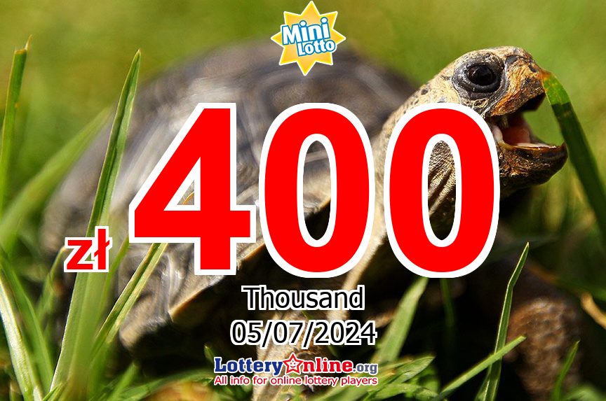 Mini Lotto results for 07/04/24: Jackpot raises to zł 400 K PLN