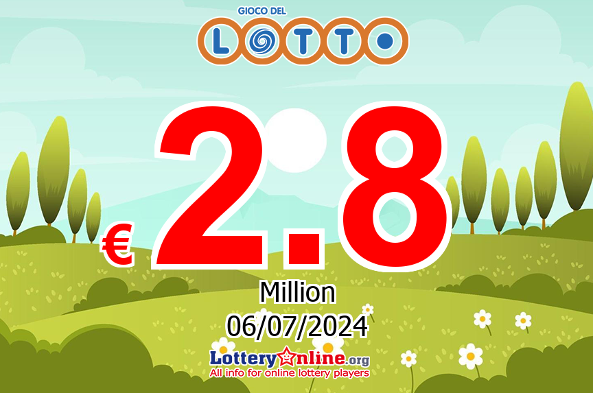 The result of Lotto lottery of Italy on Jul. 5, 2024