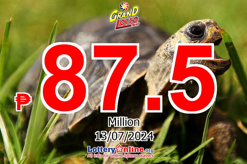 Grand Lotto Winning Numbers Results for 07/10/24: Jackpot is ₱ 87.5 Million PHP