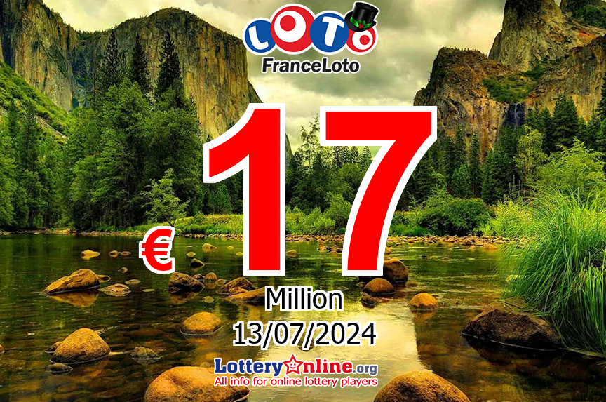 Who will win the next € 17 Million Euro Loto jackpot on Jul. 13, 2024