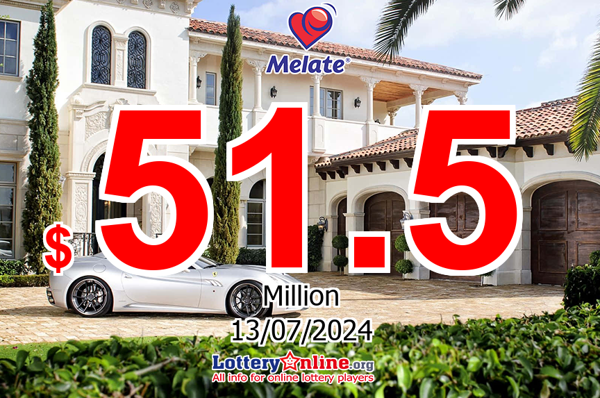 Melate Winning Numbers Results for 07/11/24: Jackpot is $ 51.5 Million MXN