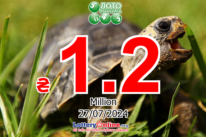 Loto Maxima jackpot jumps to ₴ 1.2 Million UAH on Jul. 26, 2024