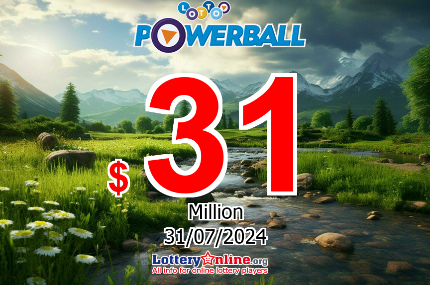 No jackpot winner on Jul. 27, 2024, Powerball jackpot increases to $ 31 Million NZD