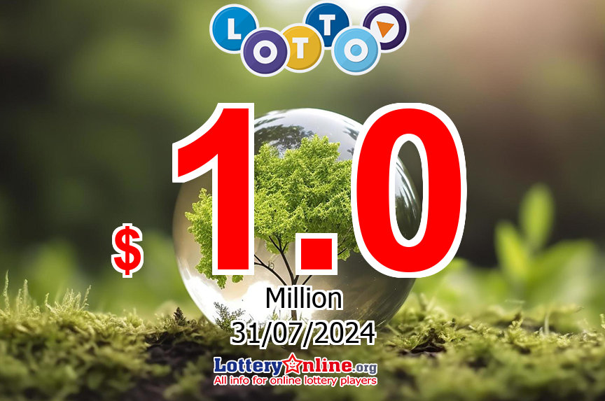 Lotto jackpot jumps to $ 1 Million NZD on Jul. 27, 2024