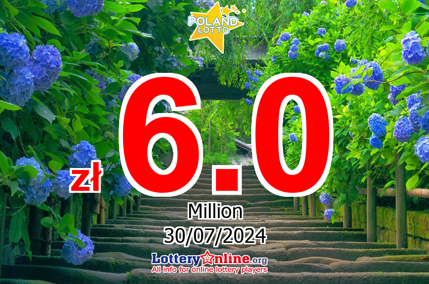 The result of Lotto lottery on Jul. 27, 2024 – Jackpot is zł 6 Million PLN