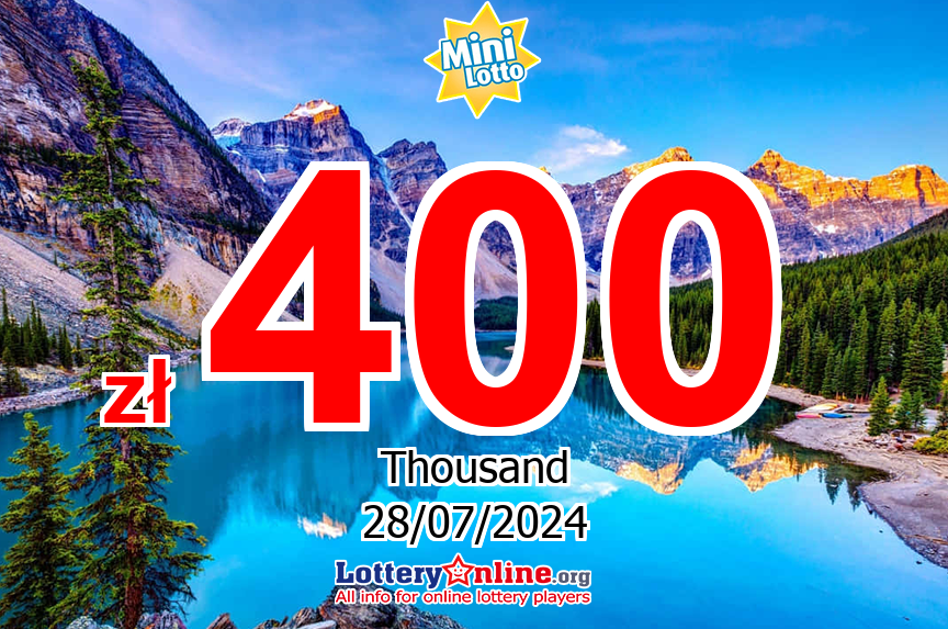 Mini Lotto results for 07/27/24: Jackpot raises to zł 400 K PLN