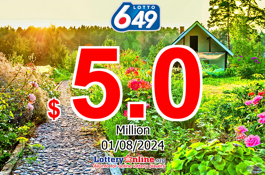 Lotto 649 jackpot jumps to $ 5 Million CAD on Jul. 28, 2024