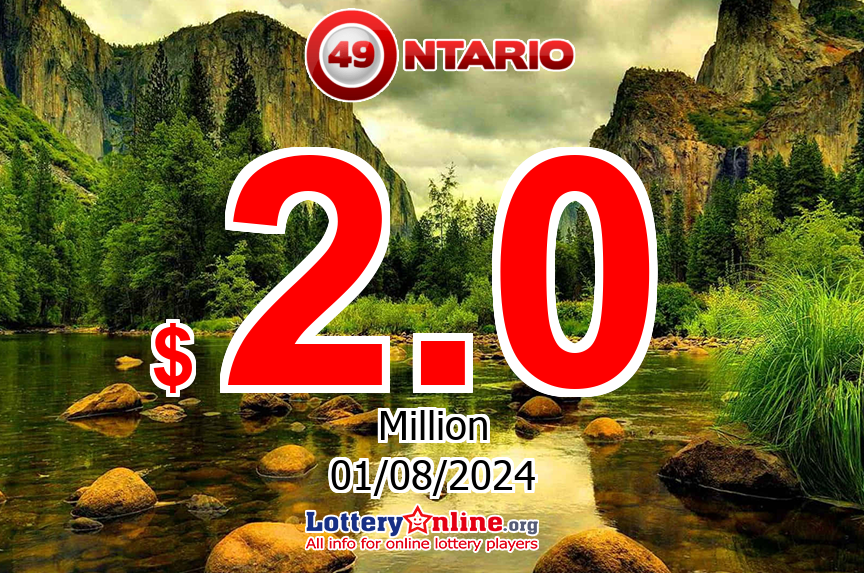 Ontario 49 Winning Numbers Results for 07/28/24: Jackpot is $ 2 Million CAD