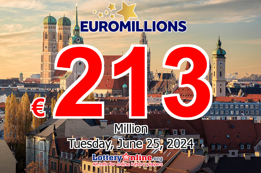 EuroMillions Superdraw jackpot for 06/21/24 was a €195M. Did anyone win it all?