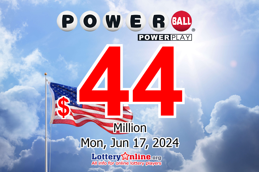 The result of Powerball lottery of America on Jun. 15, 2024