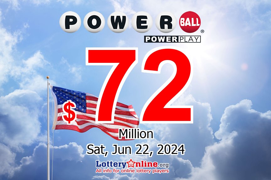 Who will win the next $72 million Powerball jackpot on Saturday, June 22, 2024?