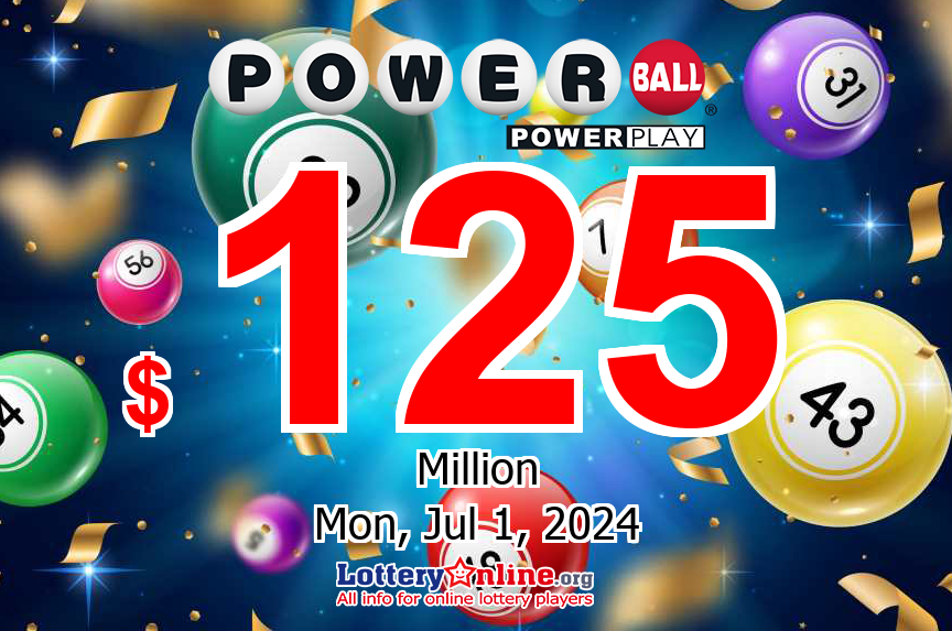 Powerball results for 06/29/24; Jackpot swells to $125 million