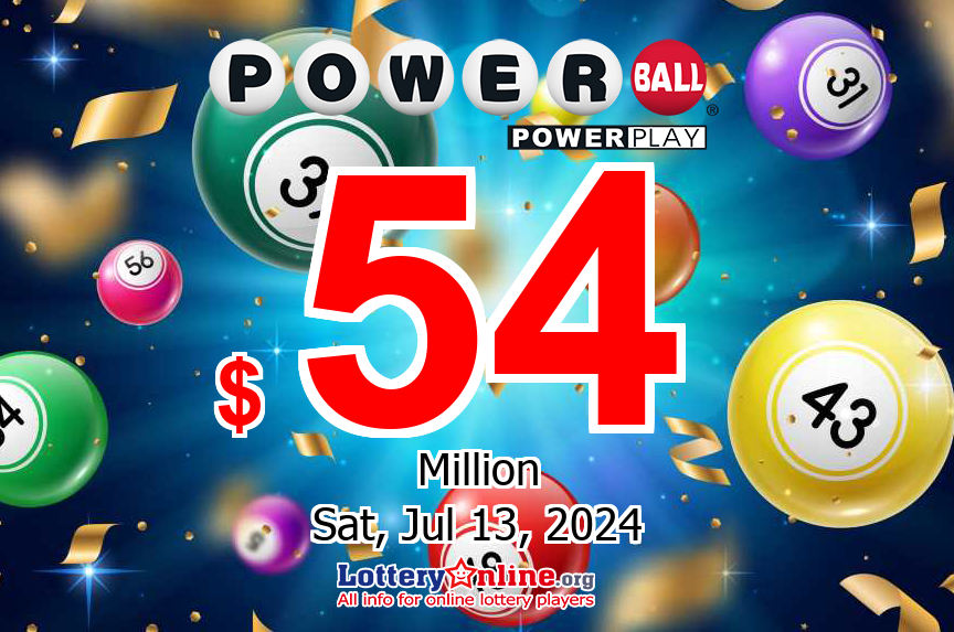 The result of Powerball of America on Wed, Jul 10, 2024