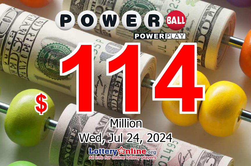 No jackpot winner, Powerball jackpot hits $114 million on Jul. 24, 2024