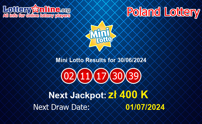 LatestMini Lotto Results