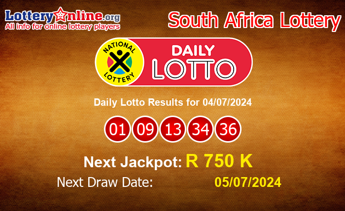 LatestDaily Lotto Results