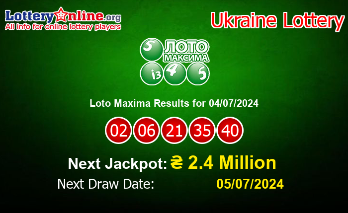 LatestLoto Maxima Results