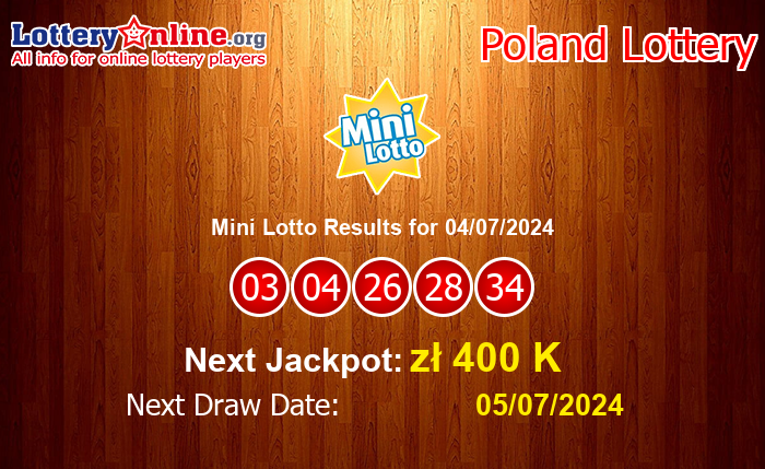LatestMini Lotto Results