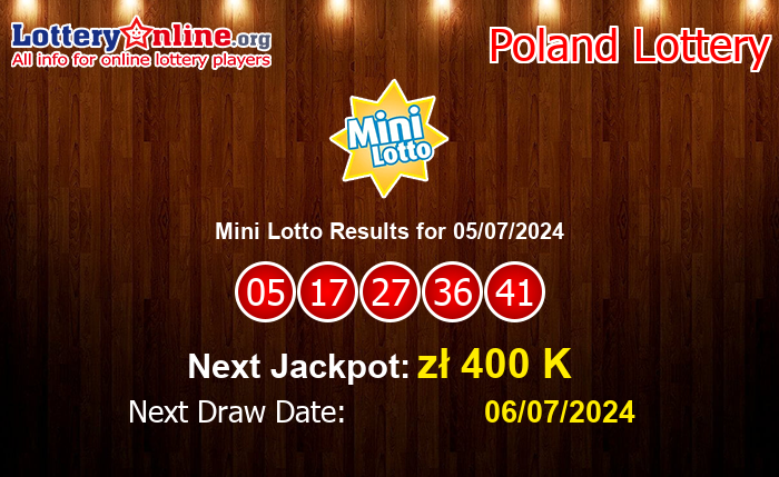 LatestMini Lotto Results