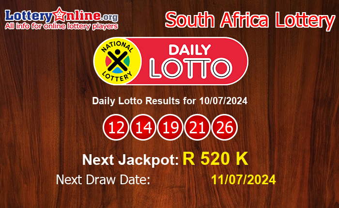 LatestDaily Lotto Results