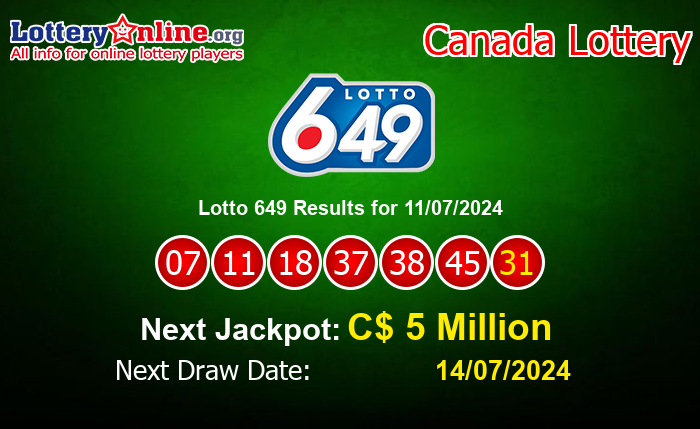 LatestLotto 649 Results