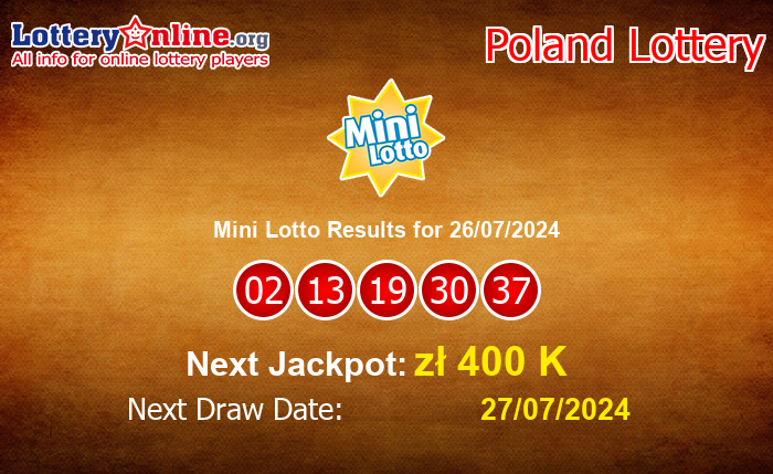 LatestMini Lotto Results