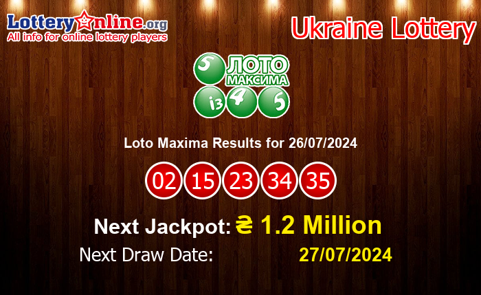 LatestLoto Maxima Results