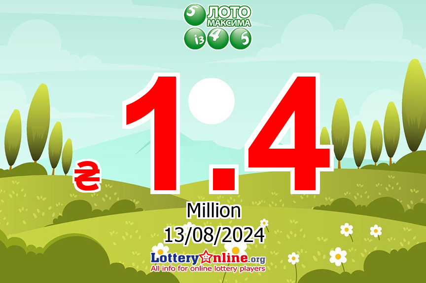 Loto Maxima results for 08/12/24: Jackpot stands at ₴ 1.4 Million UAH