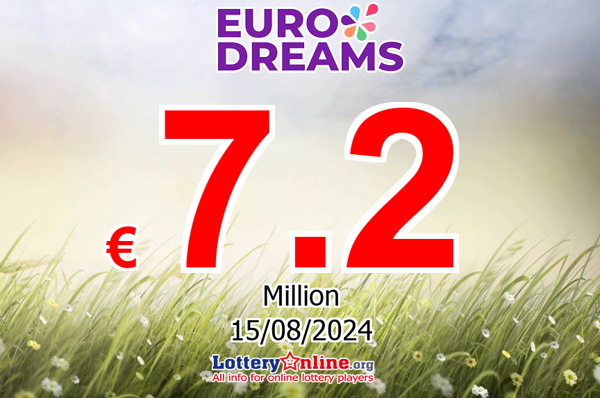 EuroDreams Winning Numbers Results for 08/12/24: Jackpot is € 7.2 Million Euro