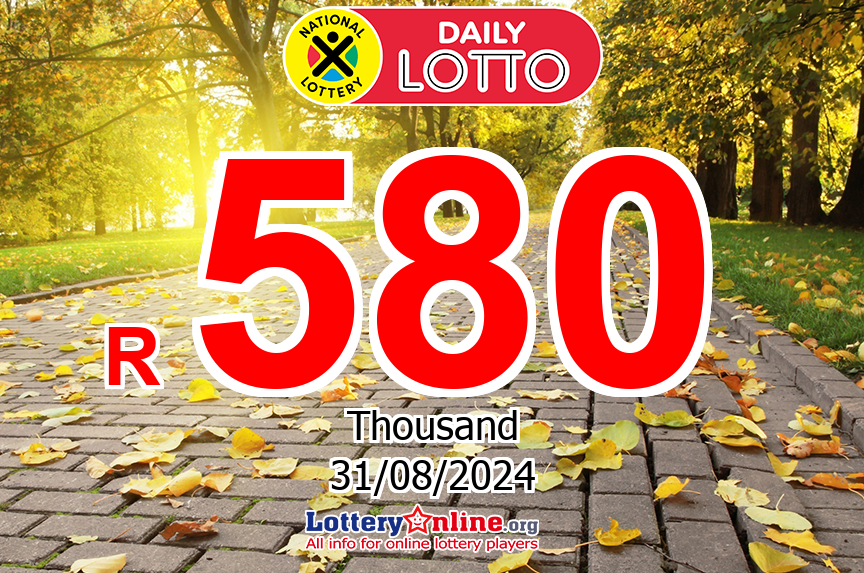 Daily Lotto Draw Results – Fri, Aug 30, 2024: Great! R 750 K ZAR of Daily Lotto found out the owner