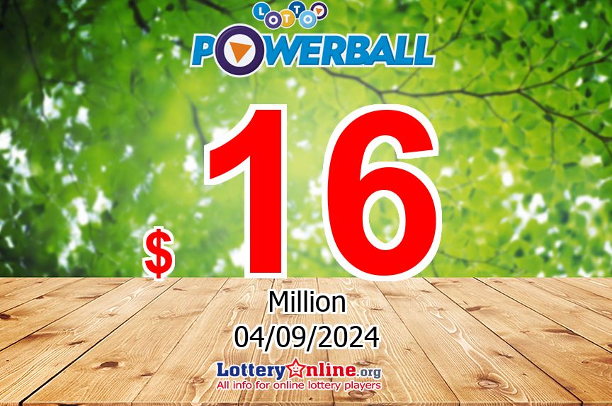 Powerball results of Aug. 31, 2024; Jackpot is $ 16 Million NZD