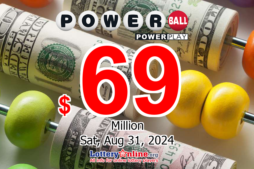 Powerball results of Aug. 28, 2024; Jackpot is $69 million