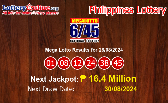 LatestMega Lotto Results