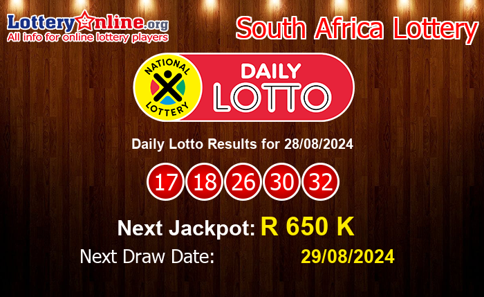 LatestDaily Lotto Results