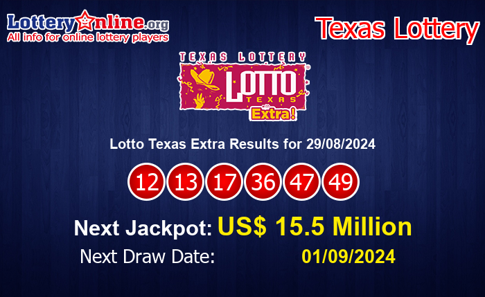 LatestLotto Texas Extra Results