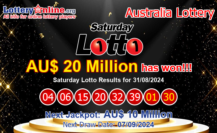 Kết Quả Xổ Số Saturday Lotto