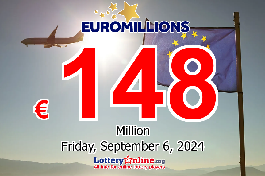 €148 million for 09/06/24: EuroMillions jackpot now 5th-largest in history