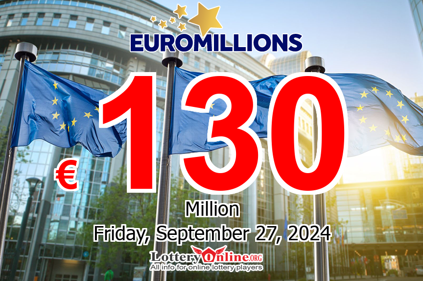 09/24/24: Four players win the second prizes; EuroMillions jackpot climbs to €130 million