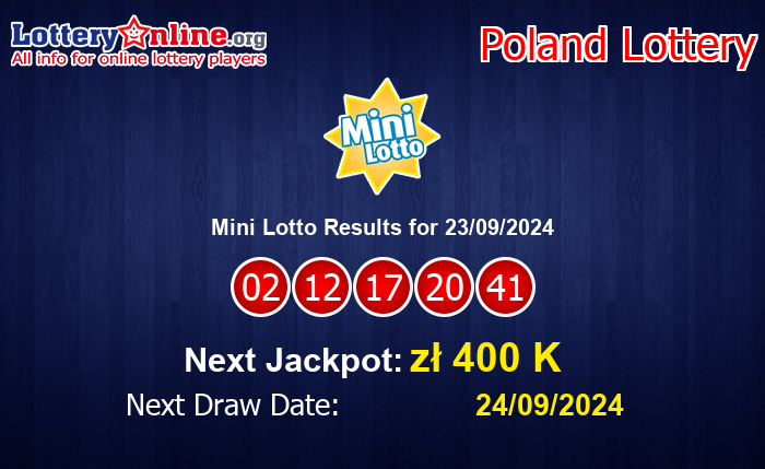 LatestMini Lotto Results