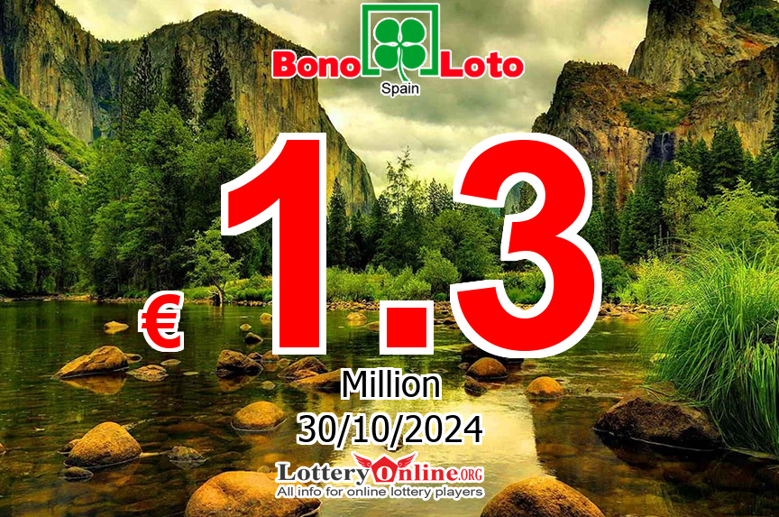 BonoLoto Winning Numbers Results for 10/29/24: Jackpot is € 1.3 Million Euro