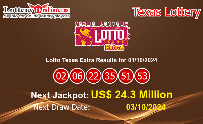 LatestLotto Texas Extra Results