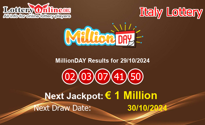 LatestMillionDAY Results