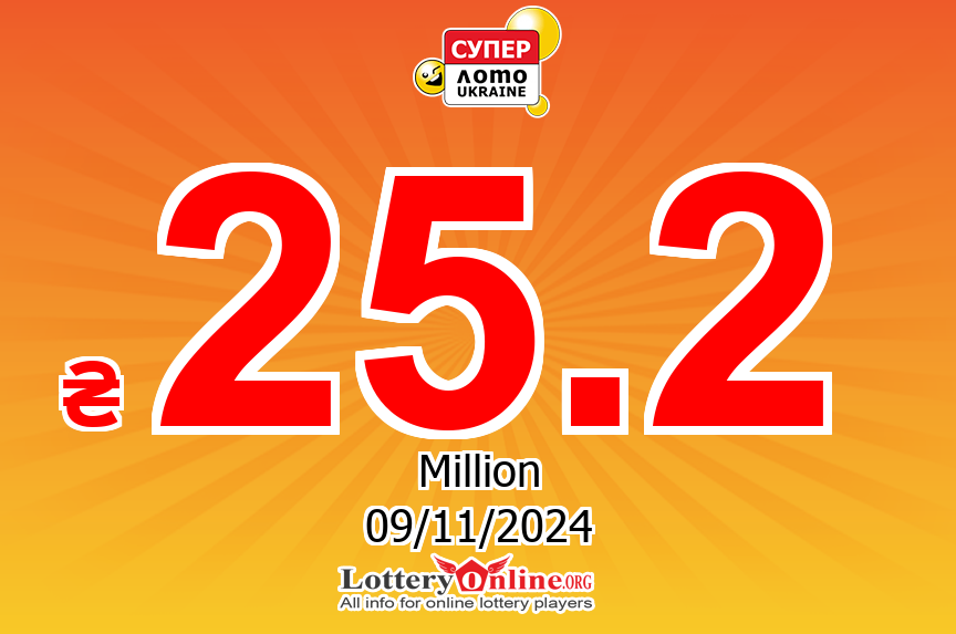 Super Loto Live Results for 11/06/24, Saturday Jackpot increases to ₴ 25.2 Million UAH