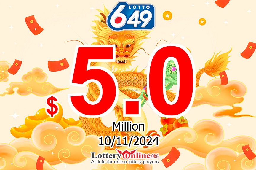 Here are the winning numbers for Thursday’s Lotto 649 drawing (11/07/24)