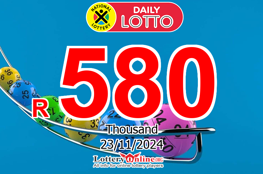 Daily Lotto Draw Results – Fri, Nov 22, 2024: Great! R 650 K ZAR of Daily Lotto found out the owner