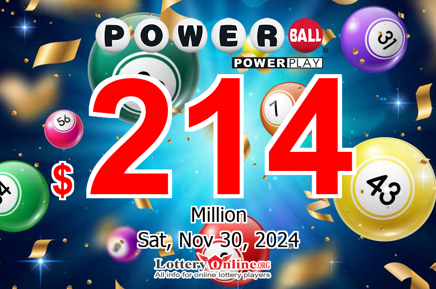 Nobody won jackpot on Nov. 27, 2024; Powerball climbs to $214 million